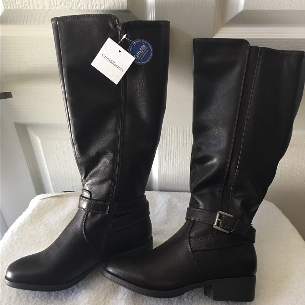 Chocolate Brown Croft and Barrow Boots